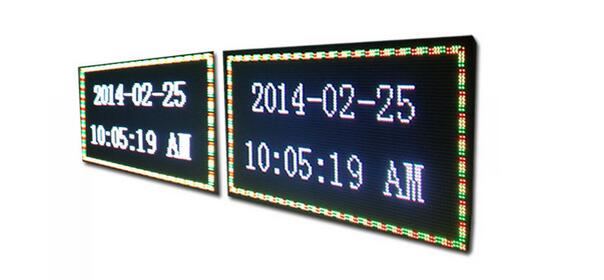 Double Sided Programmable LED Display Digital Outdoor Scrolling Waterproof IP65