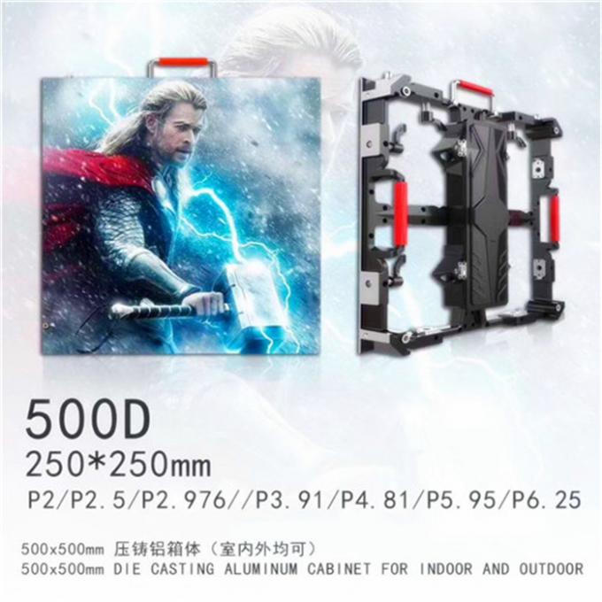 AC 110-220V Rental LED Display P3.91 P4.81 P5.2 1/8 Scanning Drive High Definition