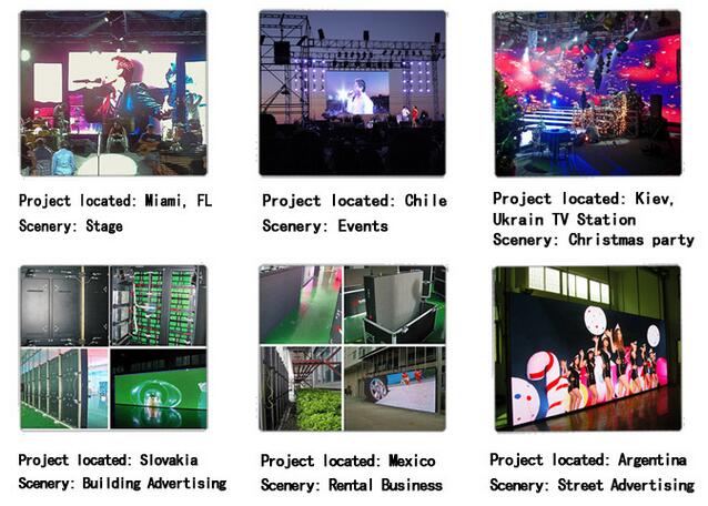 SMD 3535 LED Video Curtain Front Accessible Customized with 140 H 120 V View angle