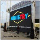 High Brightness Full Color LED Display Screen For Public Commercial Advertising / Picture Vedio