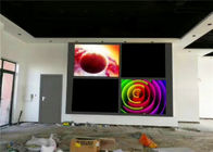 Small Pixel Pitch Full Color HD LED TV , Adversiting Multi Color LED Full HD TV