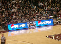 Indoor 6mm Stadium LED Screens Basketball Court Advertising Boards Flicker Free