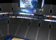 Indoor 6mm Stadium LED Screens Basketball Court Advertising Boards Flicker Free