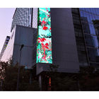 High Definition LED Grille Screen No Noise 500mmX1000mmX75mm Wide View Angle