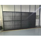 Aluminum Cabinet Large Led Screen Curtain , Led Panel Screen Evironment Protection