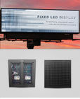 IP65 Outdoor Advertising LED Display , Led Video Wall Rental 80mm Slim Convenient