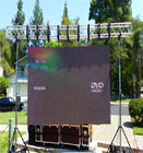 Full Color Outdoor Led Screen Rental , Led Stage Screen Rental Slim Aluminium Panel