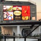 P6 Full Color Outdoor High Contrast LED Screen Billboard With Iron Cabinet