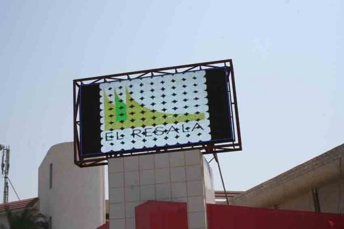 P6 / P10 / P20 3528 SMD LED Video Wall Panels , Outdoor Large Screen Display Solutions
