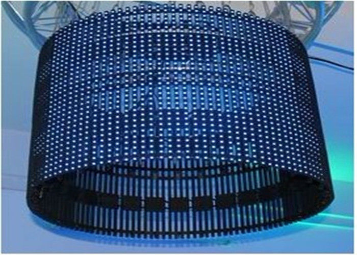 led flexible curtain screen