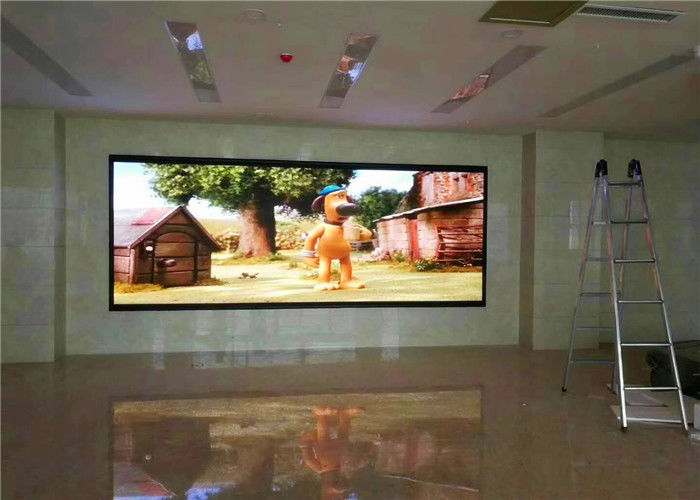 Indoor Ture Color P2.5 LED Video Wall Panels Electronic Front Service 1 / 32 Scanning