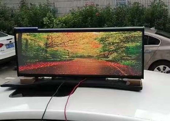 1R1G1B Car LED Sign Display Dustproof Digital Taxi Top Advertising Waterproof