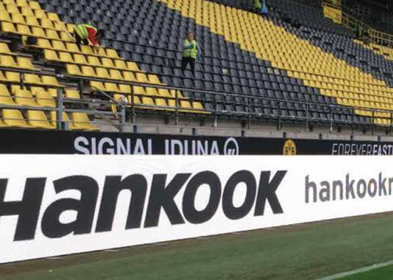 Dustproof Stadium LED Screen P6.67 Outdoor Perimeter LED Display IP65