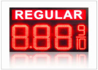 5 Inch - 48 Inch IP68 Gas Station LED Signs , Weatherproof Electronic LED Display Boards