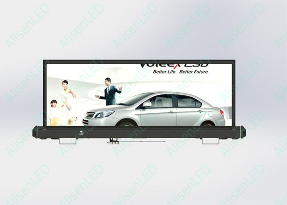 P2.5 Top Taxi LED Display RGB Taxi Advertising Screen Outdoor High Brightness 5000nits