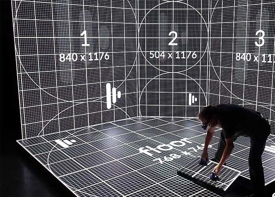 Novastar/Kinglight Control System XR LED Floor Display for Long-Term 100000 Hours Life Span
