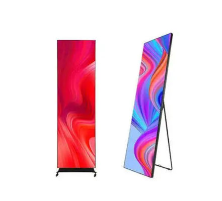 Full Color Commercial LED Display Poster For Indoor Use 2000*750*30mm Screen Size