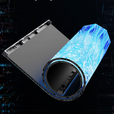 Flexible Floor Screen Foldable  P1.5 P2.6 P3.91 GOB Roll Up Folding LED Display
