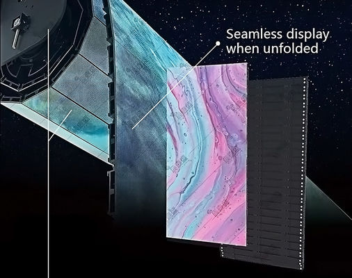 Flexible LED Roll-Up Display P1.5, Space-Saving Design Conference Rooms Meeting Rooms